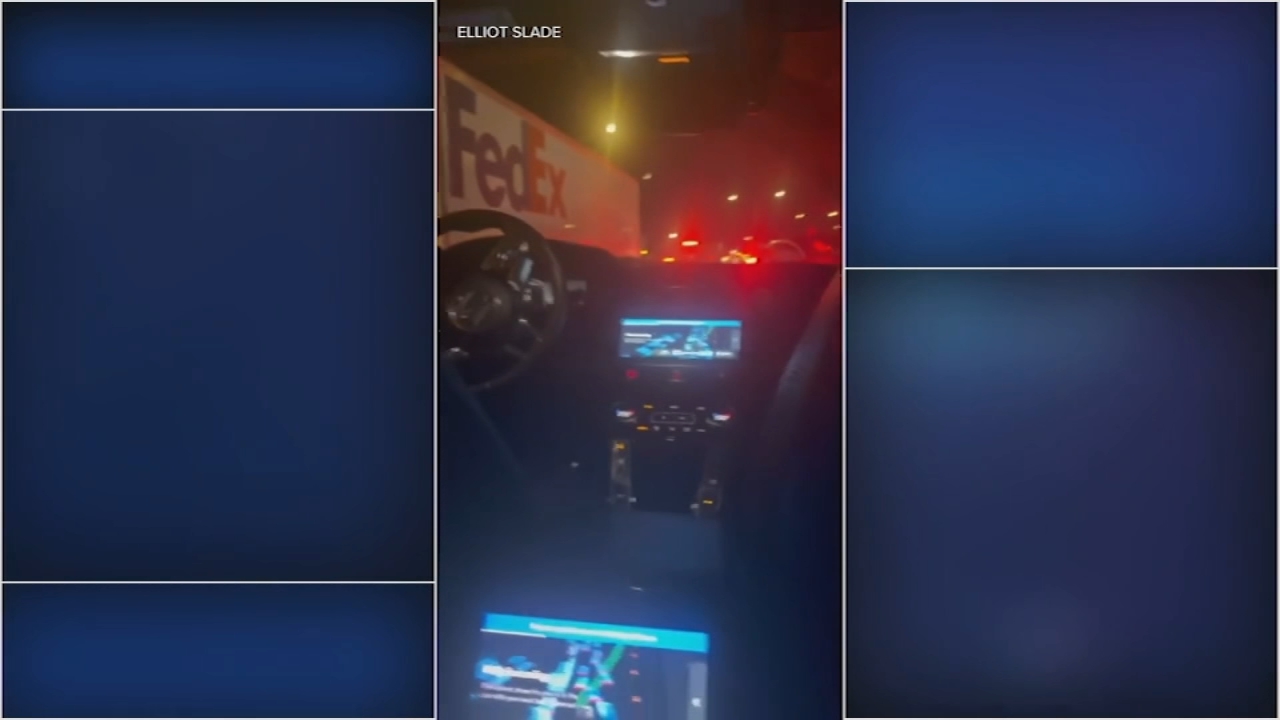San Francisco, or SF, passenger recounts being stuck inside self-driving Waymo car through construction zone, followed by police