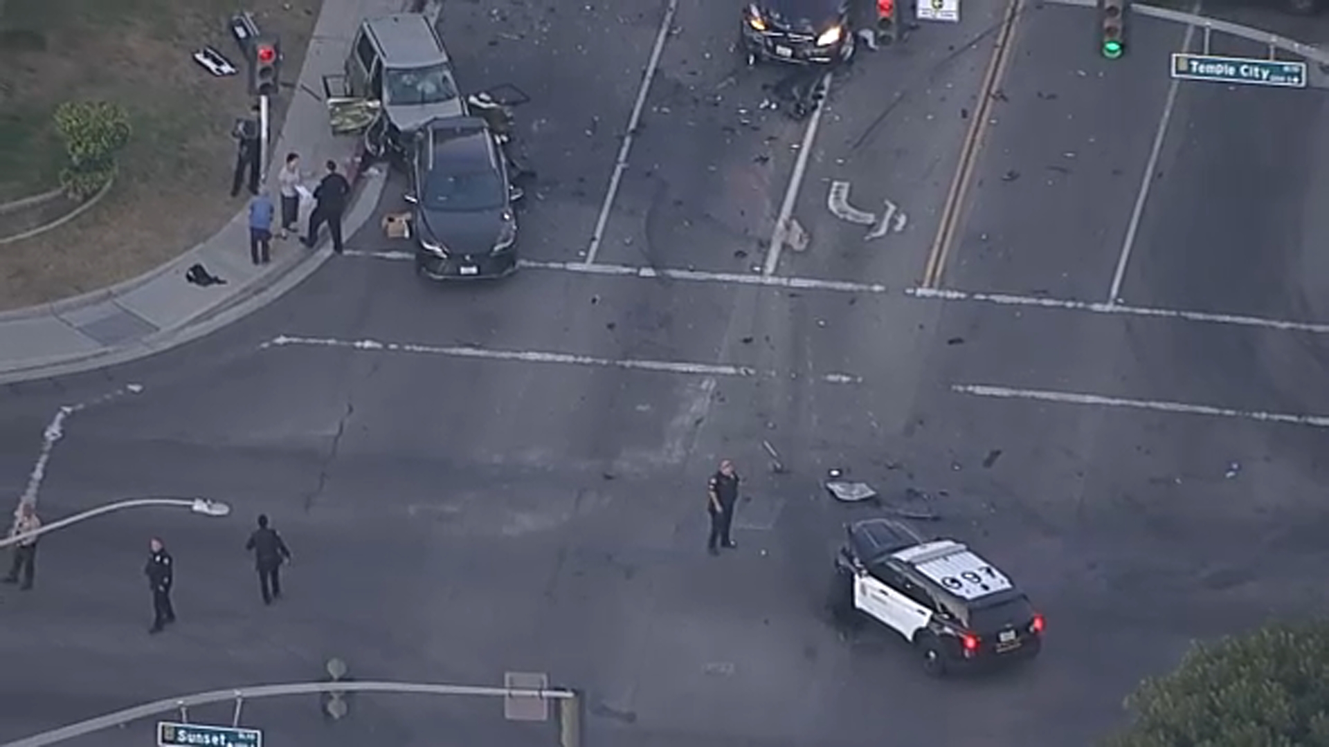 Pursuit ends in crash involving deputy in Arcadia