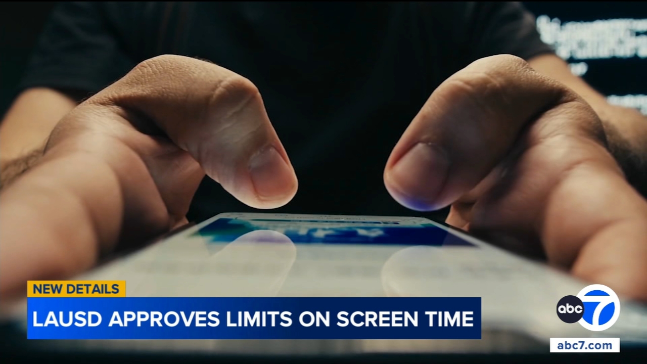 LAUSD approves strict limits on screen time for students. Here's what you need to know