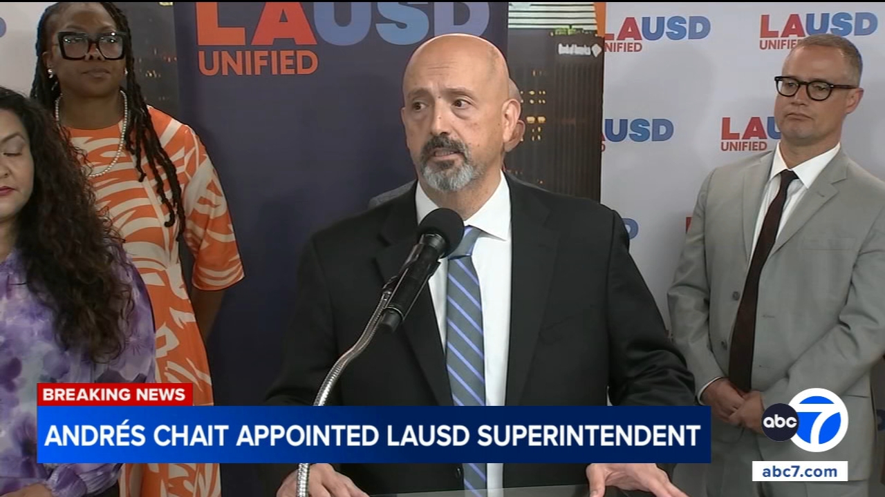 LAUSD names Andrés Chait as new superintendent after Carvalho's resignation