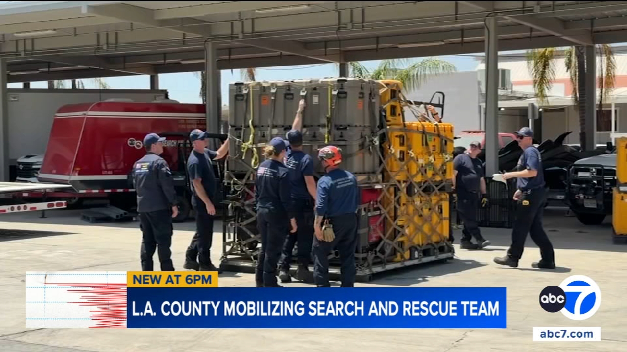 LA County search and rescue team deployed to aid earthquake response in Venezuela