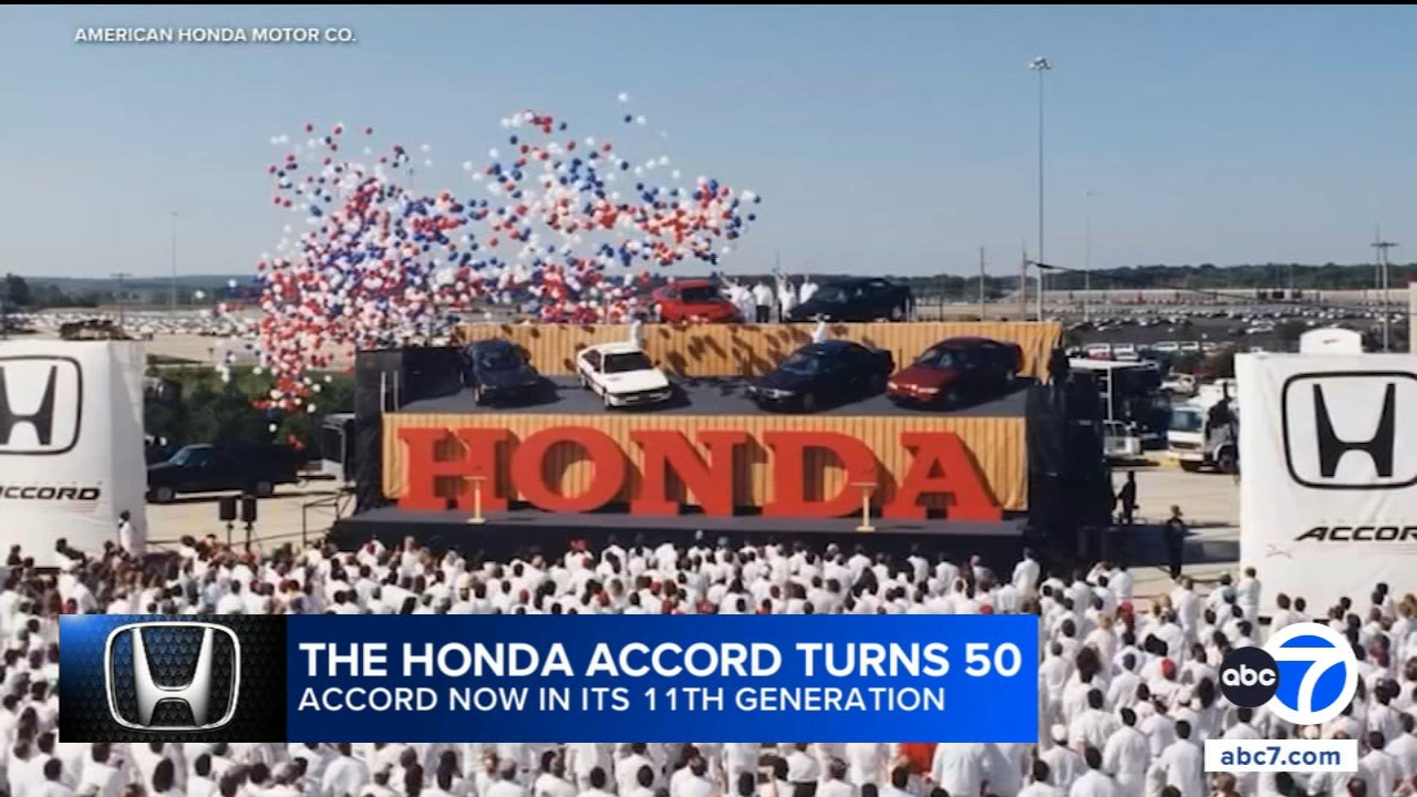 Honda celebrating 50 years since groundbreaking Accord model debuted