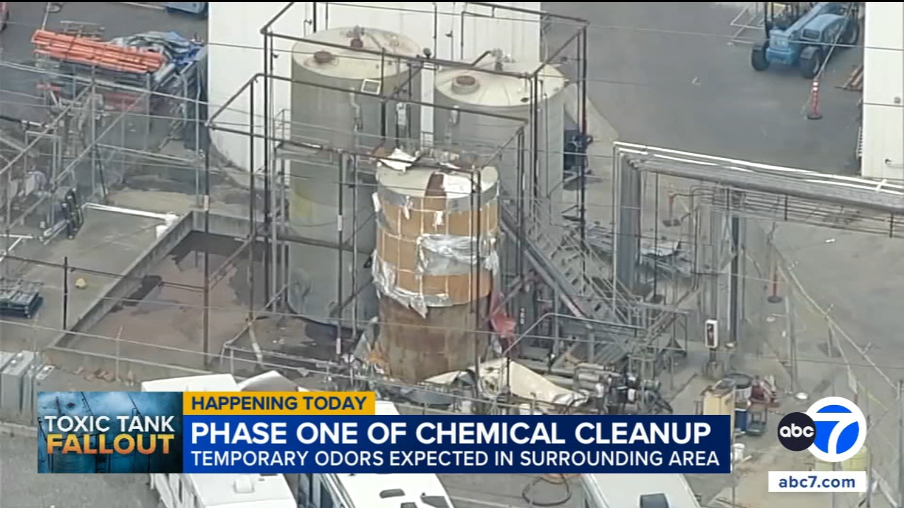 Garden Grove tank crisis: Phase 1 of chemical cleanup to begin after 3-week delay