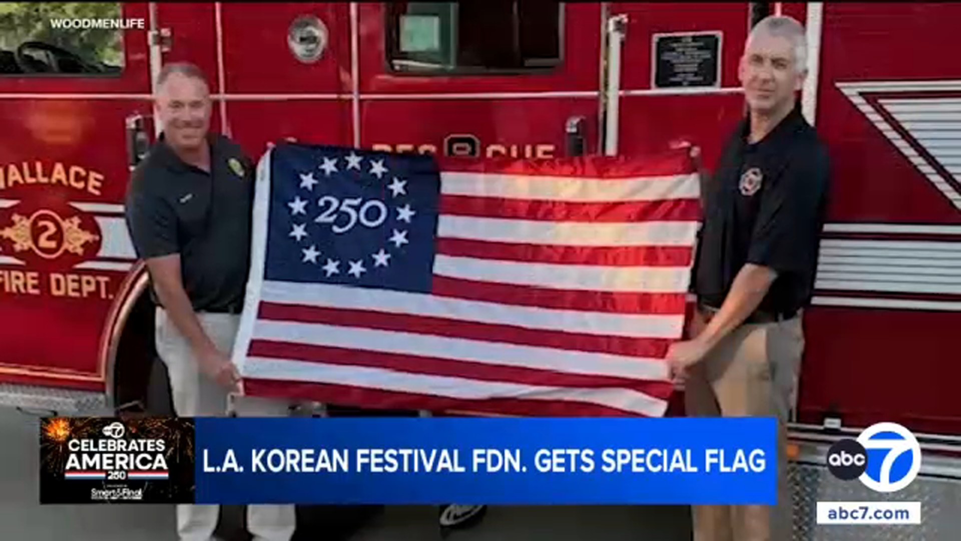 Group shares commemorative flags honoring Betsy Ross to celebrate America's 250th anniversary
