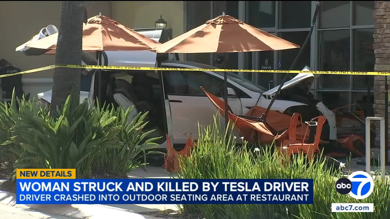 79-year-old woman struck, killed by Tesla outside Simi Valley restaurant