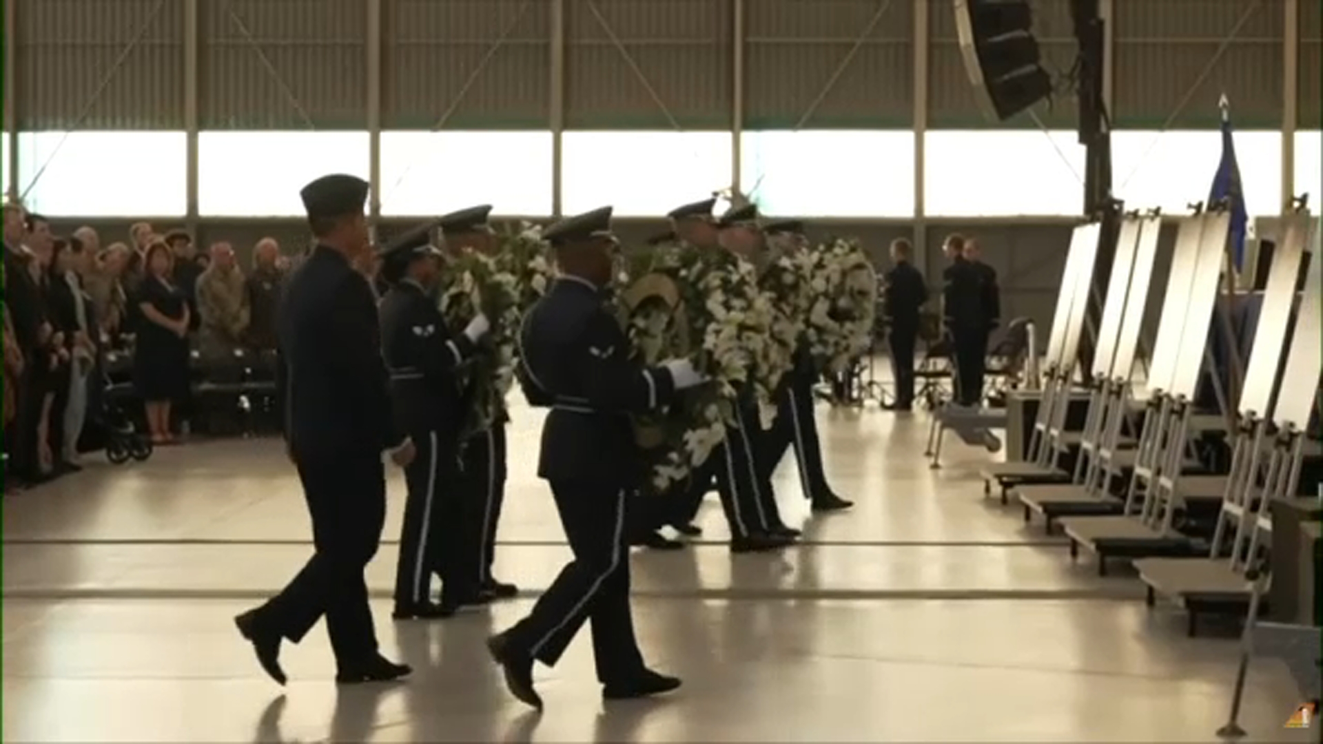 Edwards Air Force Base memorial service honors 8 victims killed in B-52 crash