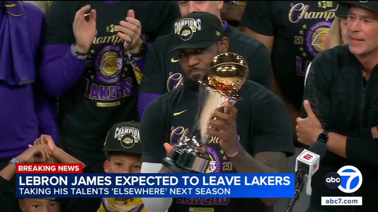 LeBron James tells Lakers he plans to play elsewhere during next NBA season