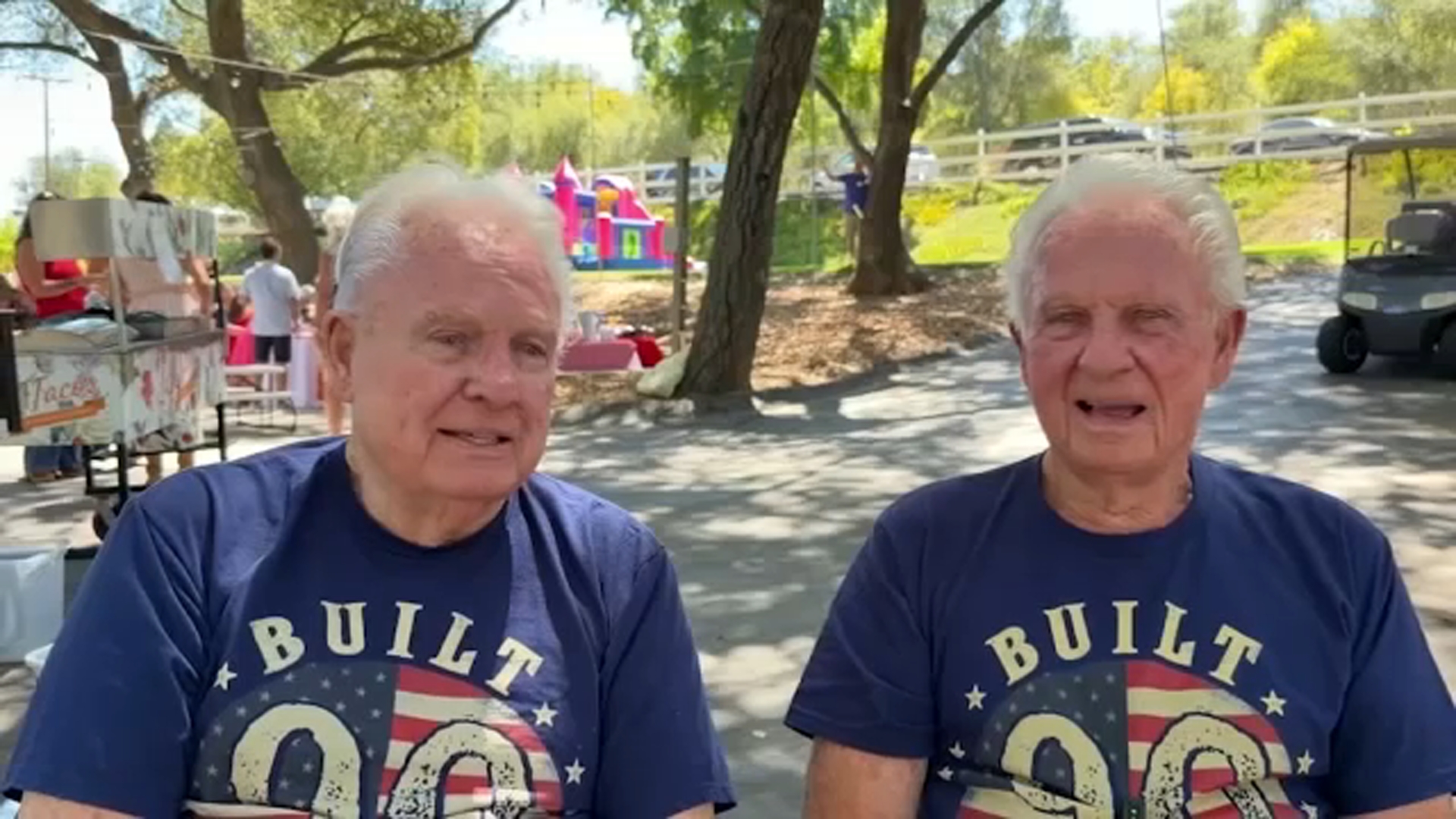 SoCal identical twins celebrate 90th birthday, reflect on their life together
