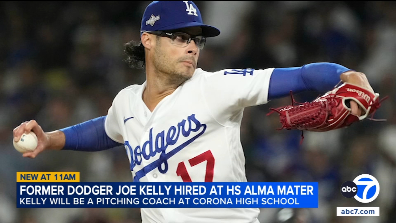 Former Dodger Joe Kelly hired as pitching coach at Corona High School, his alma mater