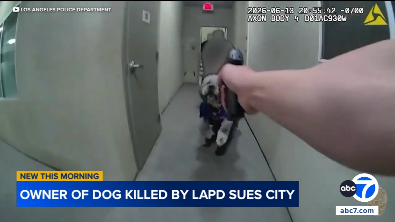 Owner of dog killed by LAPD in Canoga Park files lawsuit against city