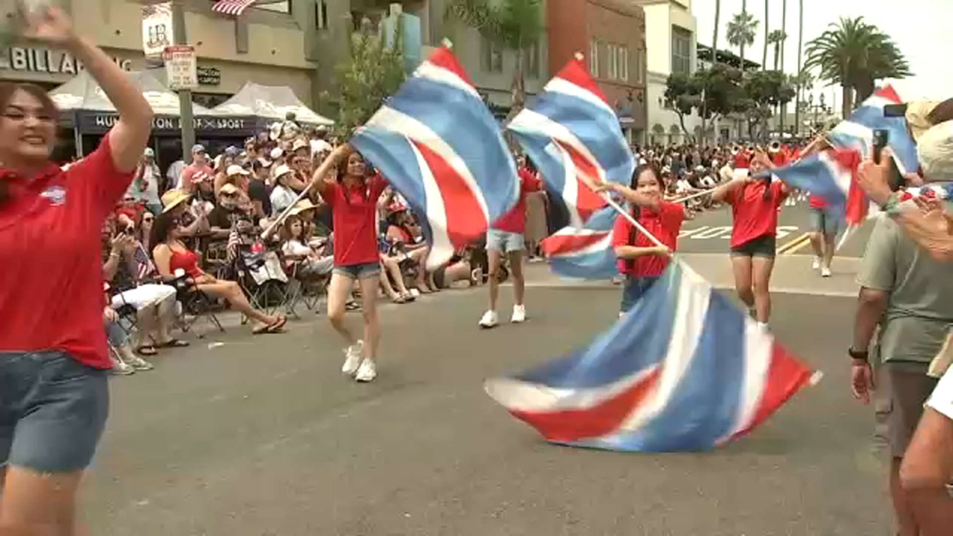 Thousands celebrate Fourth of July at Huntington Beach annual parade