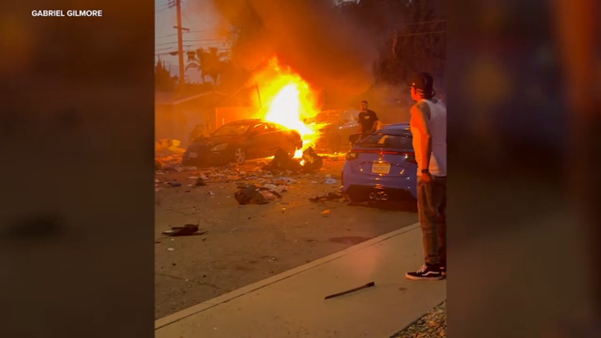 Woman dies, 3 others injured after 4th of July fireworks explosion in Chino; man arrested