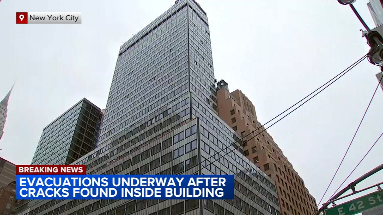 Several NYC buildings evacuated as officials warn of possible collapse due to buckling beams