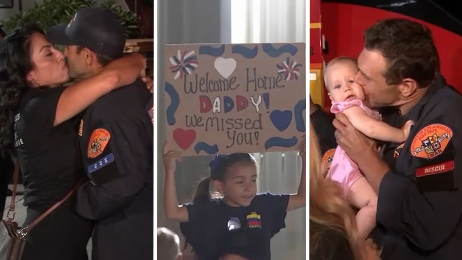 Los Angeles County USA-2 search-and-rescue team is welcomed home after 11 days in Venezuela