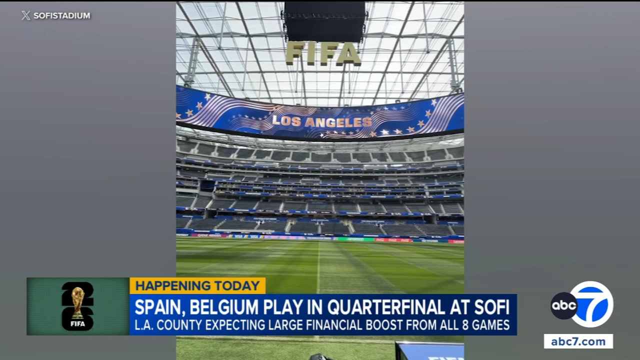 Quarterfinal match at SoFi Stadium set to bring intense energy, economic boost