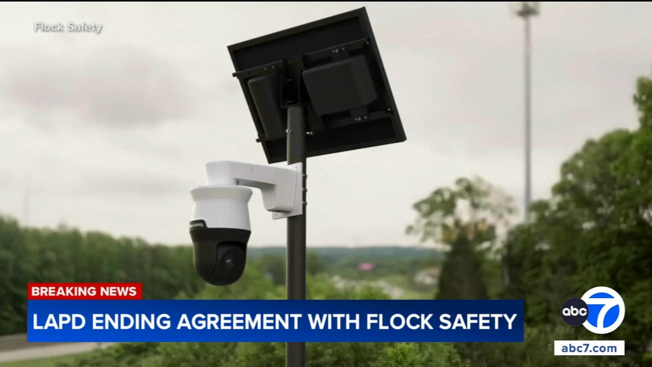 LAPD ending agreement with surveillance company Flock Safety