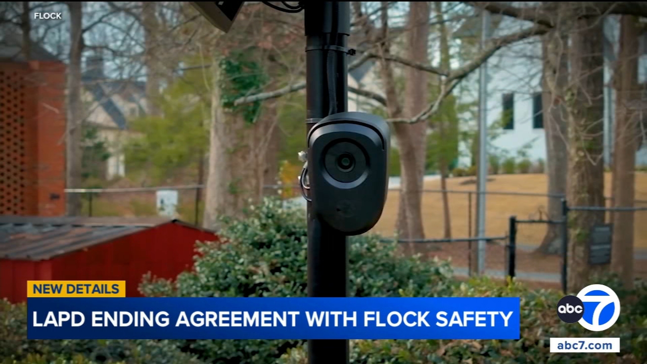 LAPD ending deal with company operating license plate-reading cameras