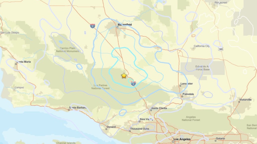 4.2-magnitude earthquake strikes Frazier Park area, USGS says