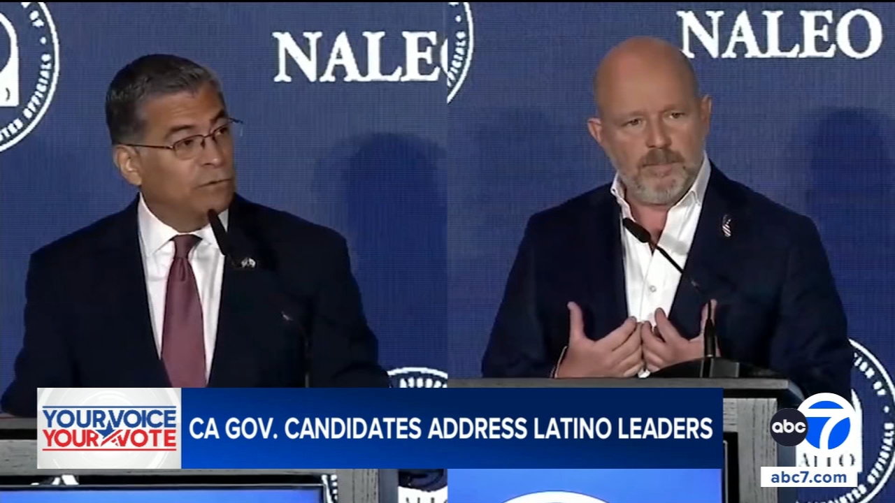 California governor's race: Becerra, Hilton address Latino leaders at NALEO conference in LA