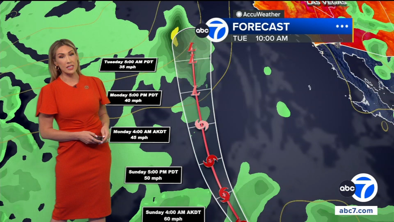 Tropical Storm Elida expected to bring high surf to SoCal beaches; advisory takes effect Sunday