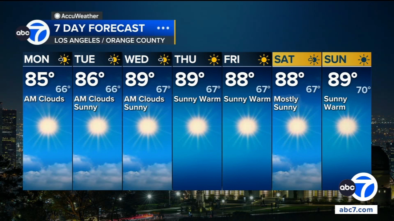 Mid-week warmup to bring triple-digit heat back to SoCal. Here's how hot it will get