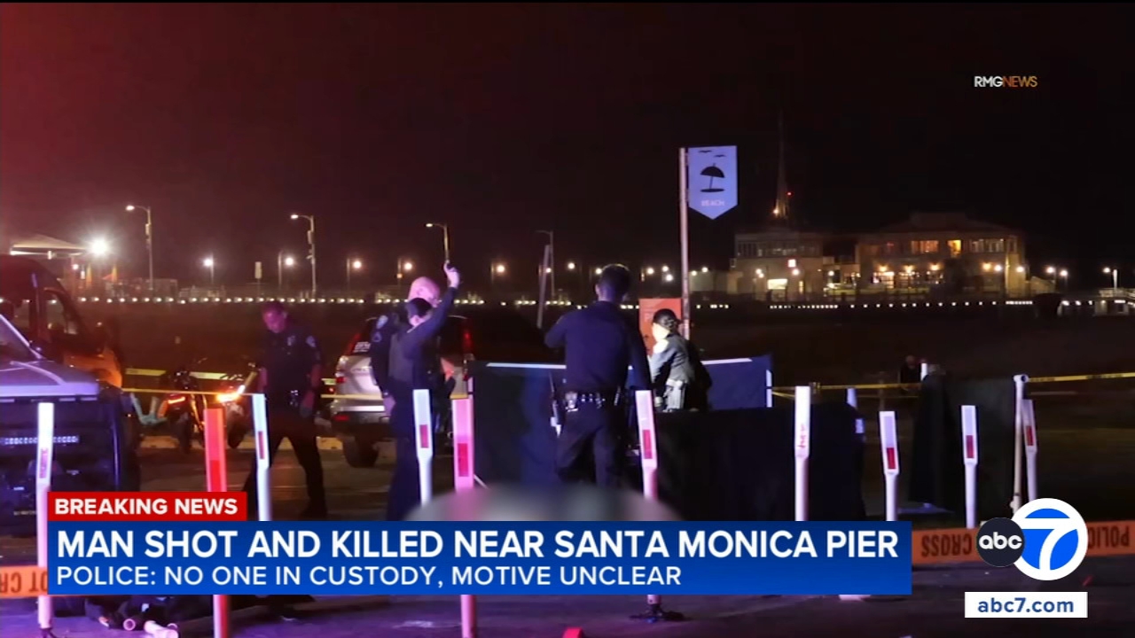 Investigation underway after man shot, killed near Santa Monica Pier, police say
