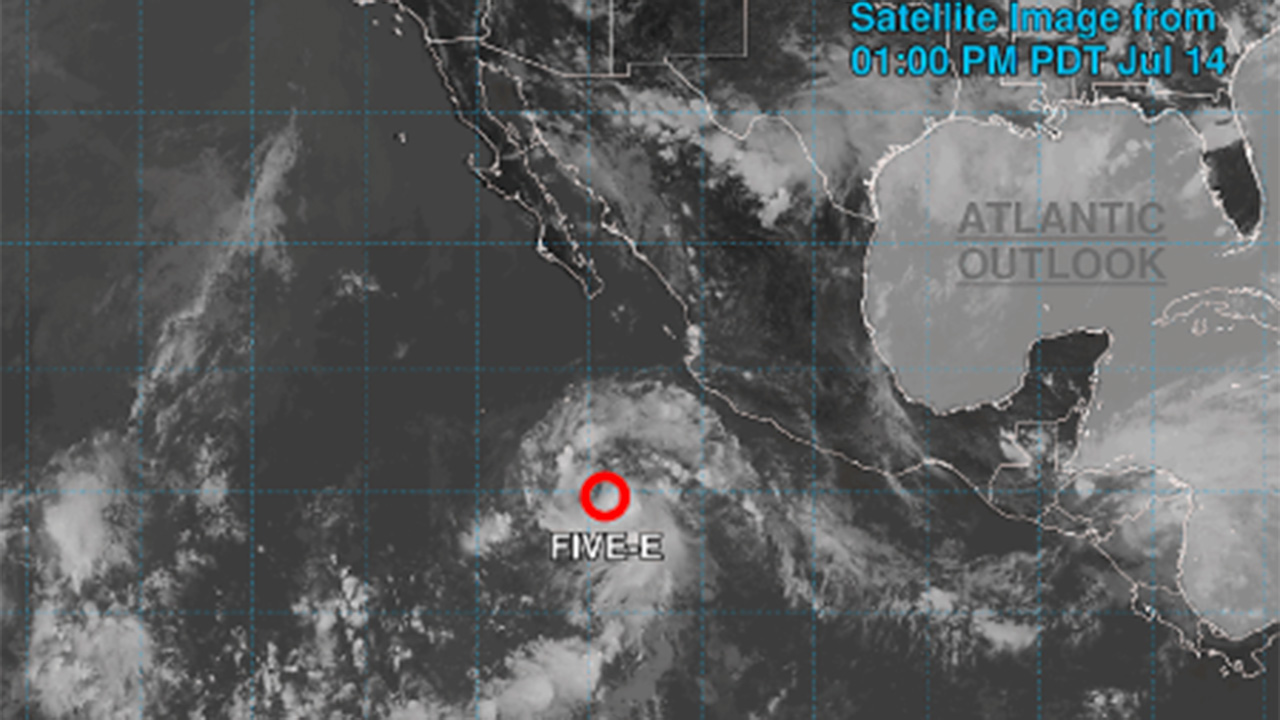 Tropical depression off Mexico could become a hurricane, NHC says